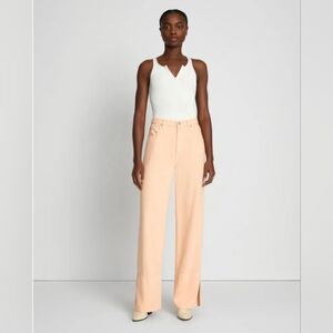 7 For All Mankind Denim Lustre Trouser - Prairie Sunset - Women’s 24 MSRP $228